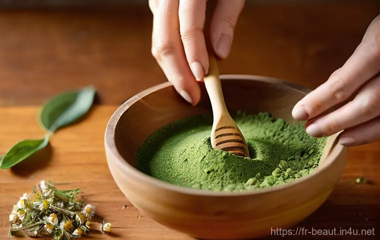 유기농 성분 팩 추천 - **Prompt:** A serene, radiant woman with a natural glow is gently applying a creamy, green organic f... 유기농 성분 팩 추천 - **Prompt:** A serene, radiant woman with a natural glow is gently applying a creamy, green organic f...