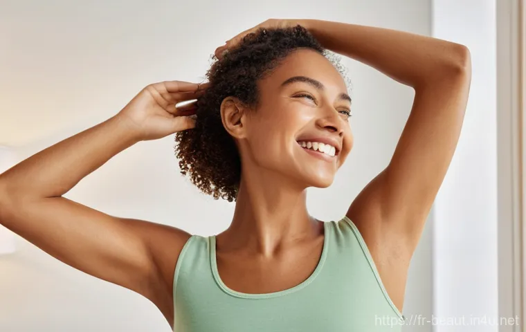 겨드랑이 왁싱 후 진정 크림 추천 - **Prompt 1: Post-Epilation Soothe and Refresh**
"A young woman, in her late 20s, with a gentle a... 겨드랑이 왁싱 후 진정 크림 추천 - **Prompt 1: Post-Epilation Soothe and Refresh**
"A young woman, in her late 20s, with a gentle a...