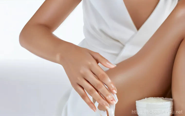 왁싱 시술 후 바르는 크림 추천 - **Prompt: Serene Post-Epilation Soothing**
A young adult woman, with a calm and contented expres... 왁싱 시술 후 바르는 크림 추천 - **Prompt: Serene Post-Epilation Soothing**
A young adult woman, with a calm and contented expres...